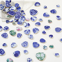 500G Porcelain Cabochons&nbsp;DIY-SP0007-77