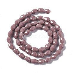 Faceted Glass Beads Strands&nbsp;GLAA-E037-01B