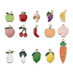 Alloy Enamel Pendants&nbsp;ENAM-CD0001-06