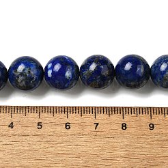 Natural Lapis Lazuli Bead Strands&nbsp;G-G953-01-12mm