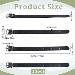 PU Leather Luggage Tag Straps&nbsp;FIND-WH20019-59C
