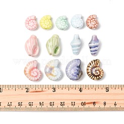 26Pcs 13 Styles Handmade Porcelain Beads&nbsp;PORC-FS0001-36