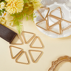 12Pcs Triangle Iron Linking Rings&nbsp;IFIN-CP0002-96LG