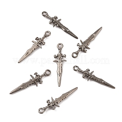 Tibetan Style Alloy Pendants&nbsp;FIND-WH0034-17B