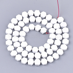 Spray Painted Non-magnetic Synthetic Hematite Beads Strands&nbsp;G-T116-03B-16