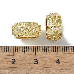 Rack Plating Brass Beads&nbsp;KK-A220-25B-G