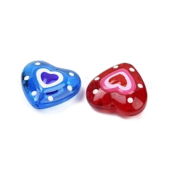 Handmade Lampwork Beads Strands&nbsp;LAMP-R004-06B-01