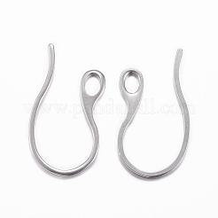 Tarnish Resistant 304 Stainless Steel Earring Hooks&nbsp;X-STAS-H383-28P