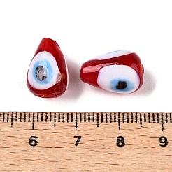 Handmade Evil Eye Lampwork Beads&nbsp;LAMP-T021-16D