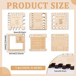 Wood Braided Cord Measure Rulers&nbsp;TOOL-BC0002-46