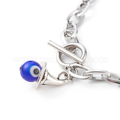 Lampwork Charm Bracelets&nbsp;BJEW-JB06191
