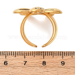 304 Stainless Steel Cuff Open Rings&nbsp;RJEW-S632-02A-G