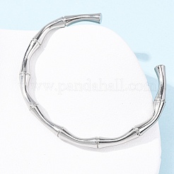 304 Stainless Steel Cuff Bangles&nbsp;BJEW-B150-01P