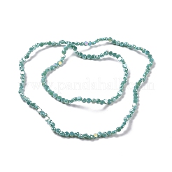 Electroplate Glass Beads Strands&nbsp;GLAA-E036-03A