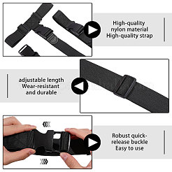 3Pcs Nylon Luggage Straps Sets&nbsp;AJEW-PH0010-18