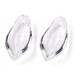 Transparent Glass Petal Beads&nbsp;GLAA-N001-10
