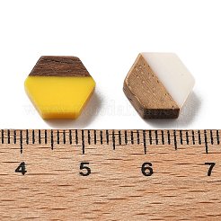 Resin and Walnut Cabochons&nbsp;CRES-R460-01