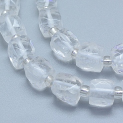 Natural Quartz Crystal Beads Strands&nbsp;G-L552D-15A