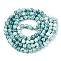 Drawbench Glass Round Beads&nbsp;GLAD-WH0001-01-19