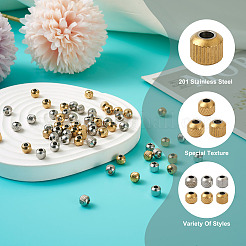 201 Stainless Steel Beads&nbsp;STAS-PJ0001-33