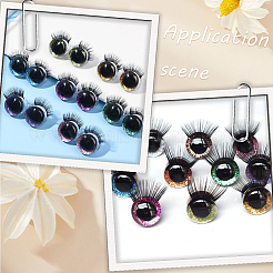 22Pcs 5 Styles Acrylic Doll Eyelashes&nbsp;DOLL-SP0001-03