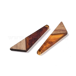 Resin & Wood Pendants&nbsp;WOOD-F015-15G