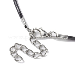 Glass Seed Cross Pendant Necklaces&nbsp;NJEW-MZ00025-02