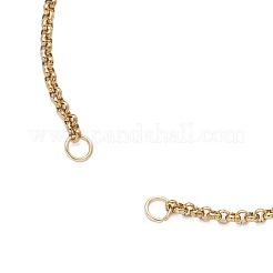 2MM 304 Stainless Steel Rolo Chain Slider Bracelet Making&nbsp;AJEW-JB01405