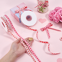 3 Rolls 3 Colors Polyester Ribbon&nbsp;SRIB-PH0001-90