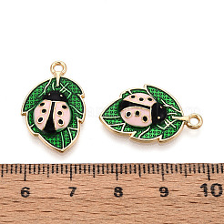 Alloy Enamel Pendants&nbsp;ENAM-N064-13KCG