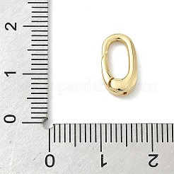 Brass Spring Gate Rings&nbsp;KK-G548-07B-G