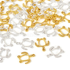 40Pcs 2 Colors Alloy Open Back Bezel Pendants&nbsp;FIND-CD0001-05