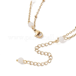 304 Stainless Steel Link Chain Anklets&nbsp;AJEW-AN00705-03