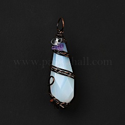 Opalite Pointed Big Pendants&nbsp;G-G860-03R-04