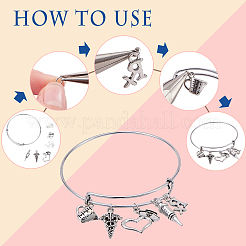 DIY Nurse Day Theme Bracelet Making&nbsp;DIY-PH0027-03