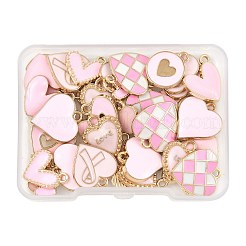 44Pcs 11 Styles Alloy Enamel Pendants&nbsp;ENAM-FS0004-27