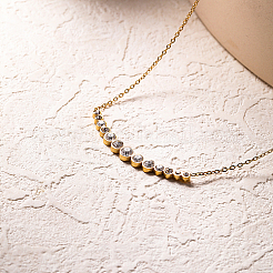 201 Stainless Steel Pendant Necklaces&nbsp;KE4254