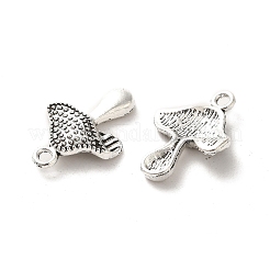 Tibetan Style Zinc Alloy Mushroom Pendants&nbsp;X-TIBEP-R334-289AS-RS