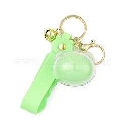Cartoon Acrylic & PVC Small Animal Head Pendant Keychains&nbsp;KEYC-P014-A01