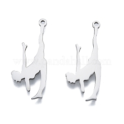 Non-Tarnish 201 Stainless Steel Pendants&nbsp;STAS-B027-29P