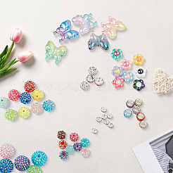 214Pcs DIY Jewelry Making Bead Kits&nbsp;DIY-BM0001-88