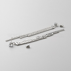 Alloy Dangle Stud Earrings&nbsp;EJEW-WH0017-12P-B