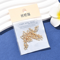 SHEGRACE Brass Ice Pick Pinch Bails&nbsp;XGRQ1U819-370G