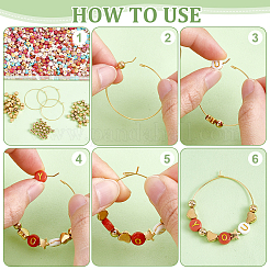 DIY Wine Glass Charms Kits&nbsp;DIY-PH0031-44