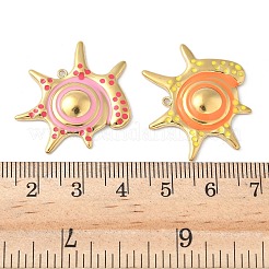304 Stainless Steel Enamel Pendants&nbsp;STAS-K306-34G