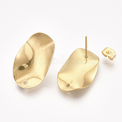 304 Stainless Steel Stud Earring Findings&nbsp;STAS-S079-55A