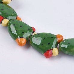 Handmade Porcelain Beads&nbsp;X-PORC-G002-08