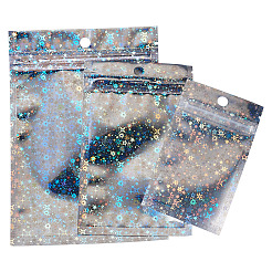 60Pcs 3 Styles Laser Plastic Resealable Bags&nbsp;ABAG-TA0001-56A