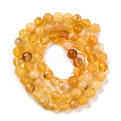 Natural Yellow Opal Beads Strands&nbsp;G-F770-C08-05