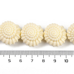 Synthetic Coral Carved Beads Strands&nbsp;CORA-I023-05A-02